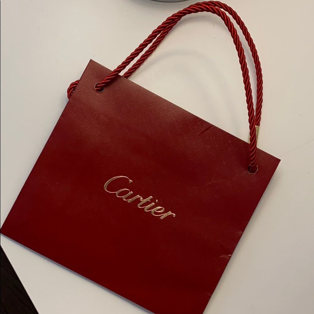 Cartier gift bag